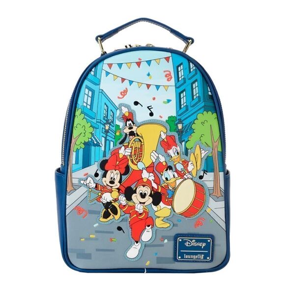 🎸🥁🪘 Loungefly Disney Mickey Mouse Marching Band
